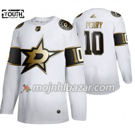 Dresovi Dallas Stars Corey Perry 10 Adidas 2019-2020 Golden Edition Bijela Authentic - Dječji Dresovi Dallas Stars Corey Perry 10 Adidas 2019-2020 Golden Edition Bijela Authentic - Dječji